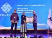 Kemnaker Raih Penghargaan Kearsipan Nasional