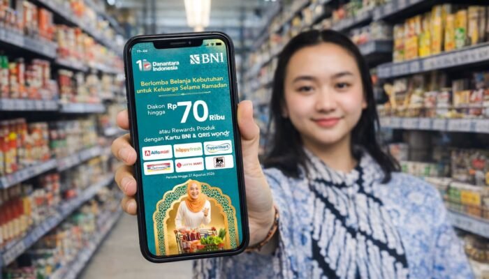 BNI Tawarkan Diskon Belanja Ramadan hingga Rp70.000 di Berbagai Ritel Modern