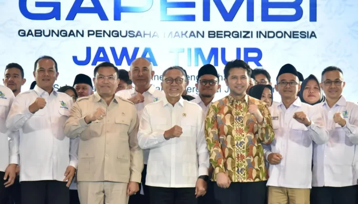 Menko Pangan Hadiri Pelantikan DPW GAPEMBI Jawa Timur, Dorong Kolaborasi Perkuat Program MBG