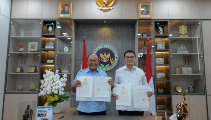 BGN–BPOM Teken PKS Perkuat Pengawasan Pangan Program MBG Lewat Skema Swakelola