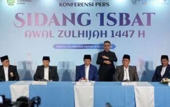 1 Zulhijah 1447 H Jatuh pada 18 Mei 2026, Iduladha 27 Mei 2026