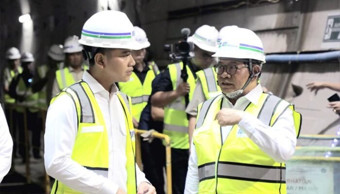 Dampingi Wapres Tinjau Proyek MRT, Pramono: Progresnya Capai 59,7 Persen