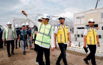 Gus Ipul Tinjau Pembangunan Sekolah Rakyat Permanen Surabaya, Tulis Pesan Menyentuh