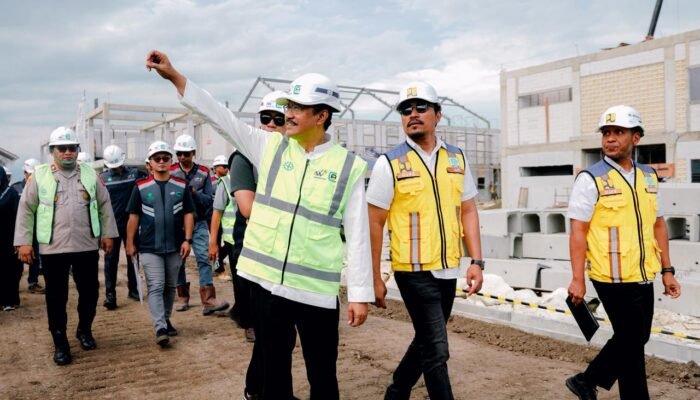 Gus Ipul Tinjau Pembangunan Sekolah Rakyat Permanen Surabaya, Tulis Pesan Menyentuh