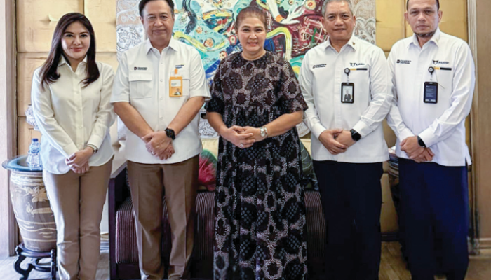 BANK MANDIRI TASPEN EKONOMI & BISNIS 25 Serahkan Santunan kepada Ahli Waris Almarhum Jenderal TNI (Purn) Ryamizard Ryacudu