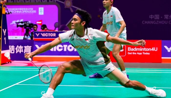 BNI Antar Prestasi Indonesia Mendunia, Fajar/Fikri Pertahankan Gelar China Open 2026