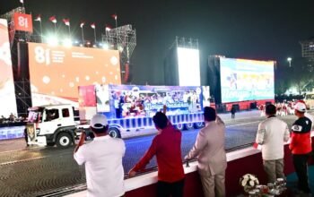 Karnaval Bersatu Harmoni Nusantara Isi Malam HUT ke-81 Kemerdekaan RI