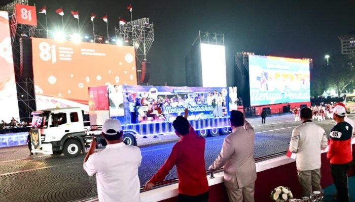 Karnaval Bersatu Harmoni Nusantara Isi Malam HUT ke-81 Kemerdekaan RI