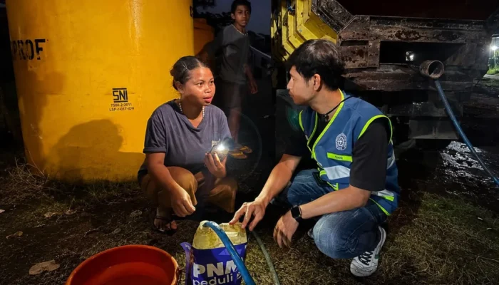 PNM Peduli Hadirkan Akses Air Bersih untuk Pengungsi Gempa NTT
