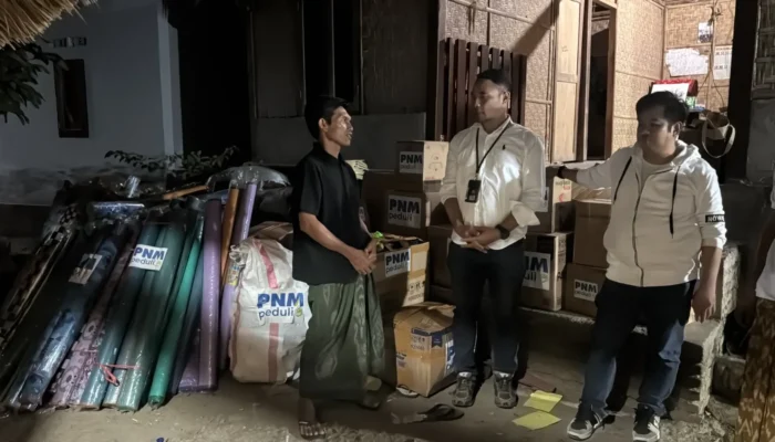 Kehilangan Rumah dan Tempat Usaha, Nasabah PNM Mekaar di Desa Sade Ditemani PNM Melewati Masa Sulit
