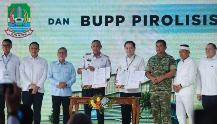 Ground Breaking PSEL Bantargebang, Tri Adhianto Targetkan Beroperasi dalam 18 Bulan