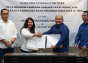 Hutama Karya Garap Pemulihan Prasarana Peribadatan Pascabencana di Sumatera Utara