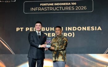 Kinerja 2025 Tumbuh, Pelindo Naik Tiga Peringkat di Fortune Indonesia 100