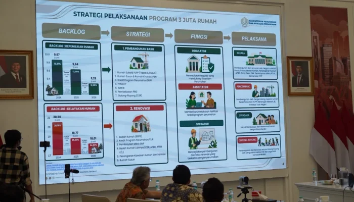 Kementerian PKP bersama Bappenas Bahas Perkembangan Program Perumahan dan Matangkan Peta Jalan