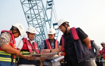 Hutama Karya Perkuat Pengendalian Pelaksanaan Proyek Jembatan Penghubung Pulau Kalimantan–Pulau Laut