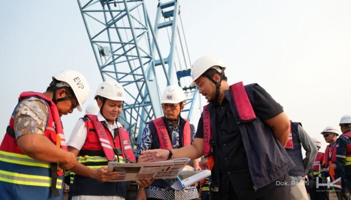 Hutama Karya Perkuat Pengendalian Pelaksanaan Proyek Jembatan Penghubung Pulau Kalimantan–Pulau Laut