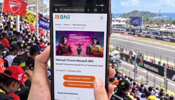 BNI Hadirkan Promo dan Kemudahan Transaksi di MotoGP Mandalika 2026
