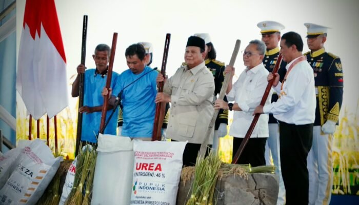 Dua Tahun Kabinet Merah Putih Prabowo-Gibran: Stok Beras Kuat, Guyuran Beras Pemerintah ke Masyarakat Cetak Rekor 4 Juta Ton